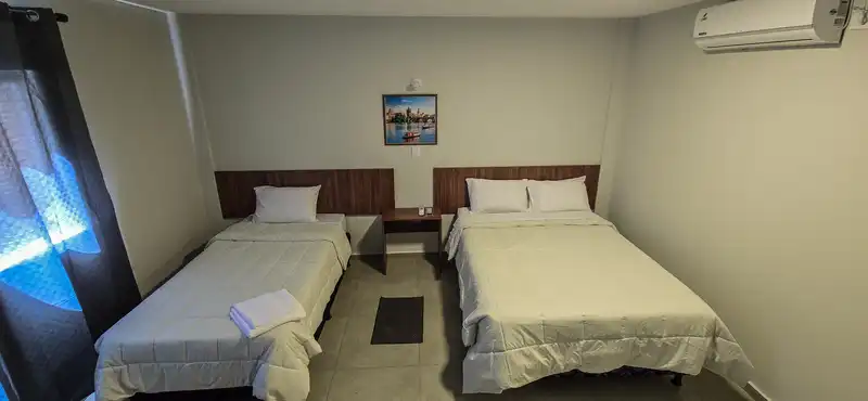 Habitación con camas